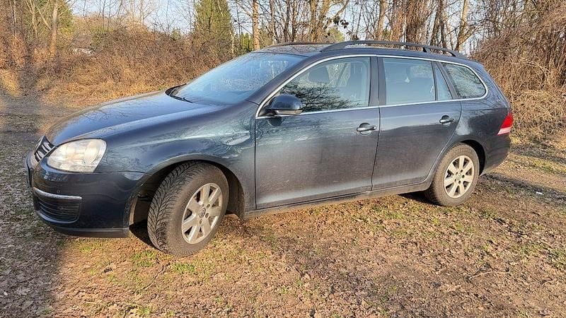 Gebraucht VW Golf V Comfortline 122 PS (89 kW) 2009 Blau Kombi