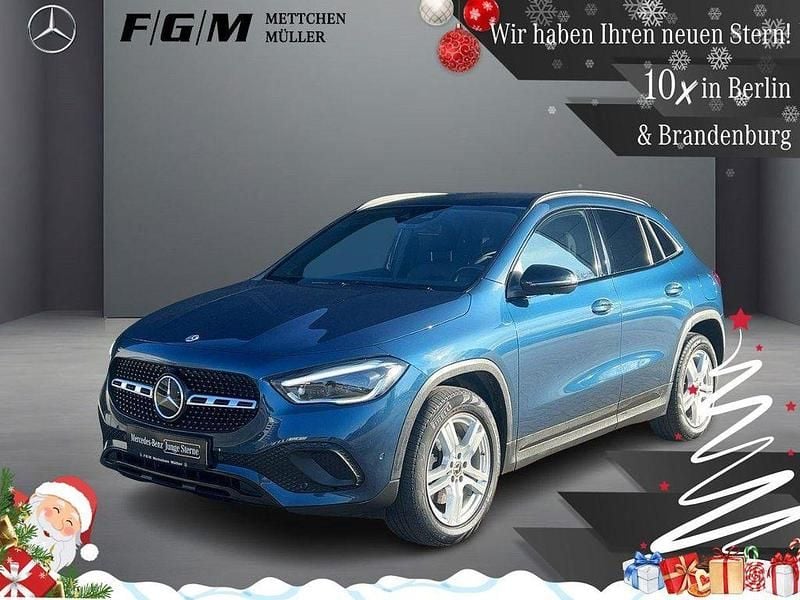 Blau Gebraucht 2021 Mercedes GLA250 Progressive SUV | 29.670 € (Guter Preis) - Bild 1/4