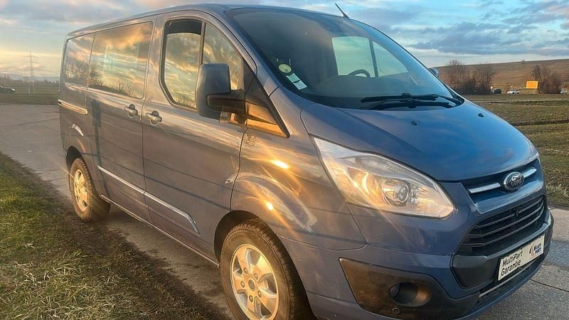 Gebraucht Ford Transit Custom Trend 131 PS (96 kW) 2016 Blau Kombi