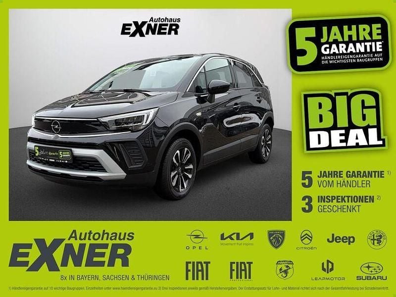 Schwarz Gebraucht 2023 Opel Crossland X Elegance SUV | 17.950 € (Guter Preis) - Bild 1/4