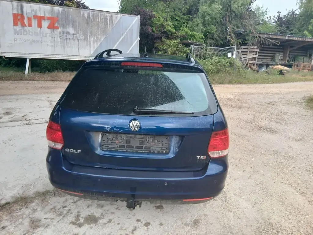 Gebraucht VW Golf VI Comfortline 122 PS (89 kW) 2009 Blau Kleinwagen