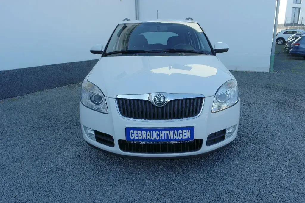 Gebraucht Skoda Fabia Style 105 PS (77 kW) 2009 Weiß Kombi