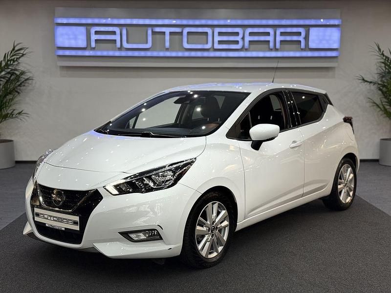 Weiß Gebraucht 2019 Nissan Micra Acenta Kleinwagen | 14.490 € (Etwas zu teuer) - Bild 1/4