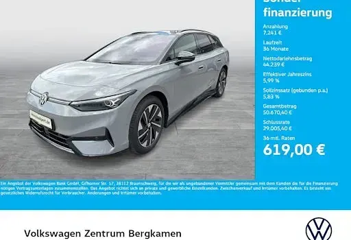 Neu VW ID.7 Pro 210 kW (286 PS) 2025 Grau Kombi