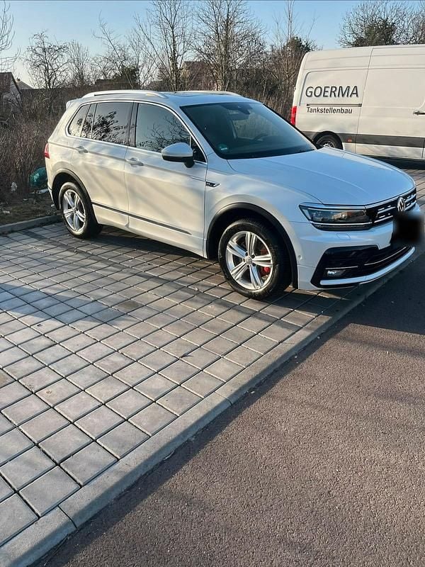 Gebraucht VW Tiguan R-line 162 PS (119 kW) 2017 Weiß SUV