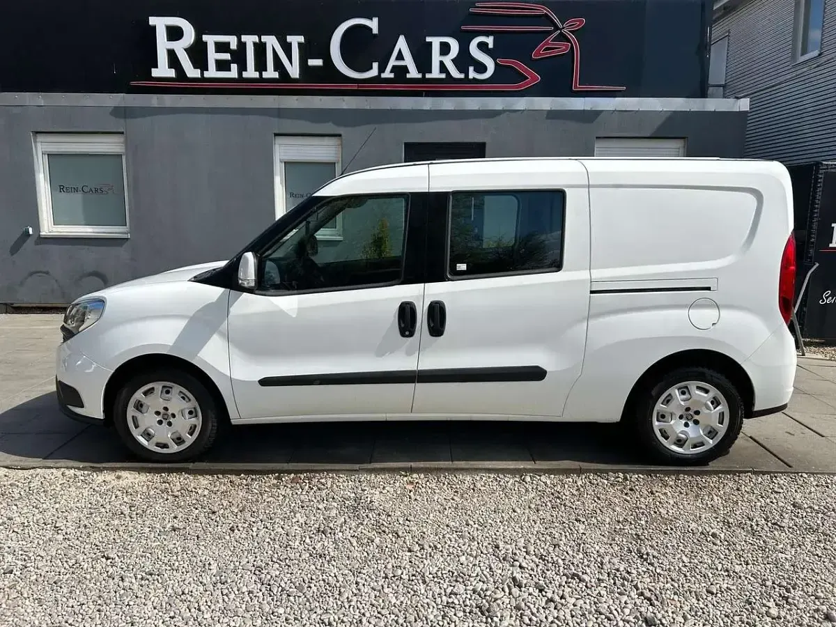 Gebraucht Fiat Doblò 95 PS (69 kW) 2016 Weiß Van / Kleinbus