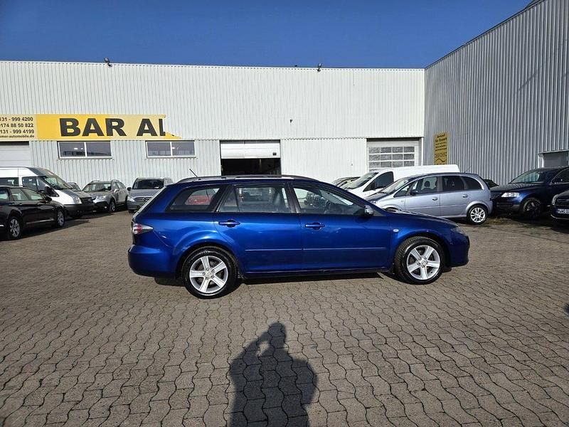 Gebraucht Mazda 6 Active 147 PS (108 kW) 2005 Blau Kombi
