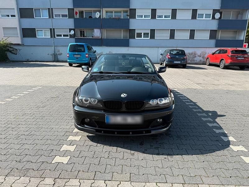 Schwarz Gebraucht 2003 BMW 320 Cabriolet Cabrio | 6.300 € (Guter Preis) - Bild 1/4