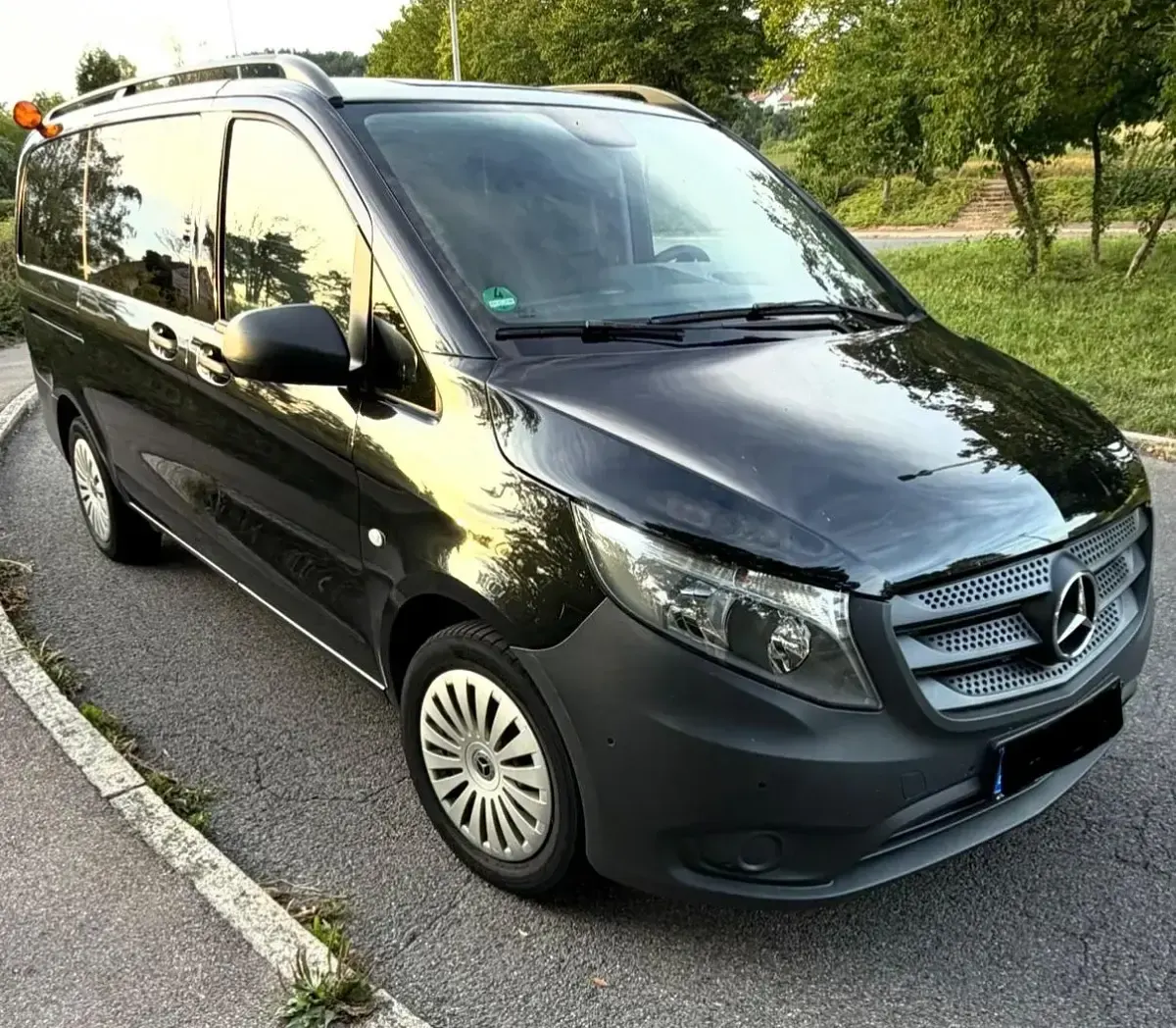 Gebraucht Mercedes Vito 136 PS (100 kW) 2019 Schwarz Van