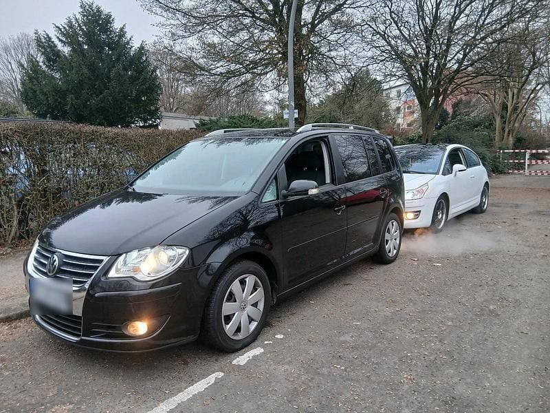 Gebraucht VW Touran 150 PS (110 kW) 2008 Schwarz Van / Kleinbus