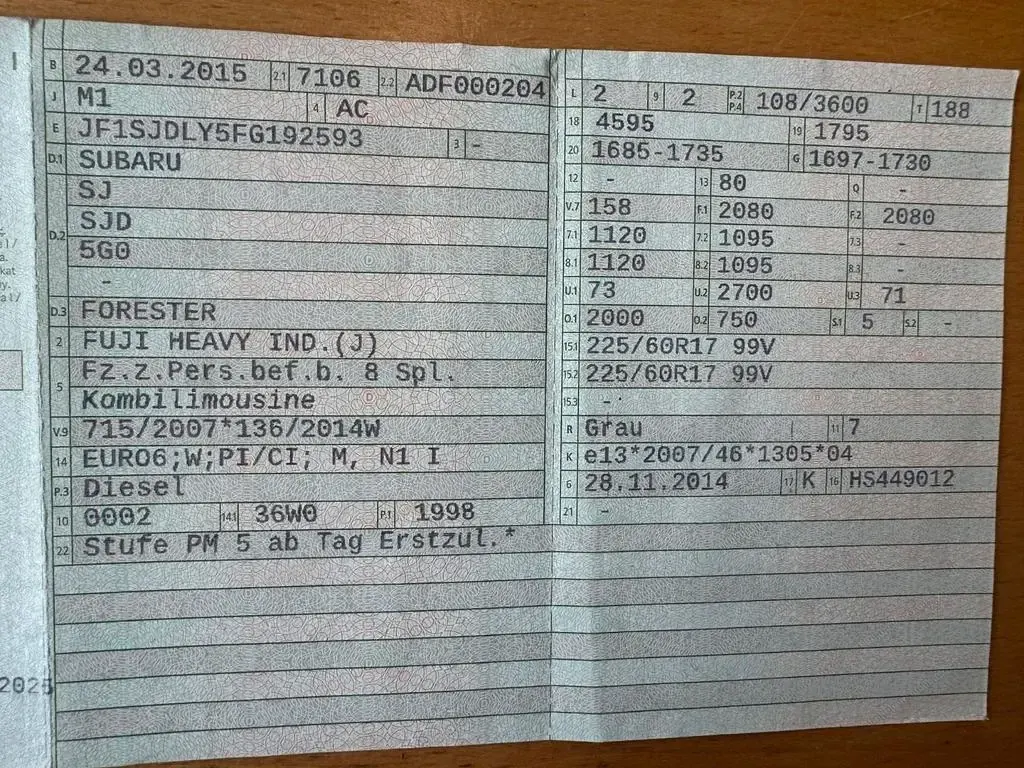 Second-hand Subaru Forester Exclusive+ 147 CP (108 kW) 2015 Gri SUV