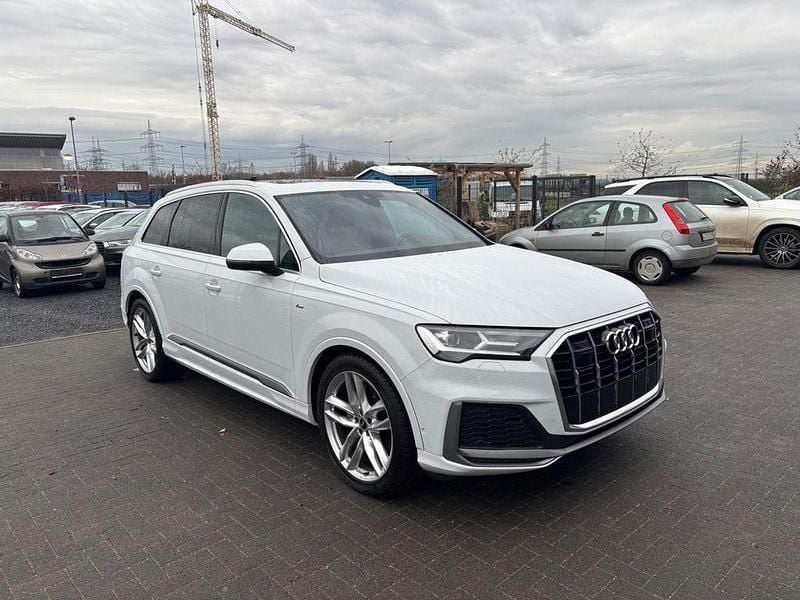 Gletscherweiss Gebraucht 2022 Audi Q7 S-Line SUV | 43.999 € (Superpreis) - Bild 1/4