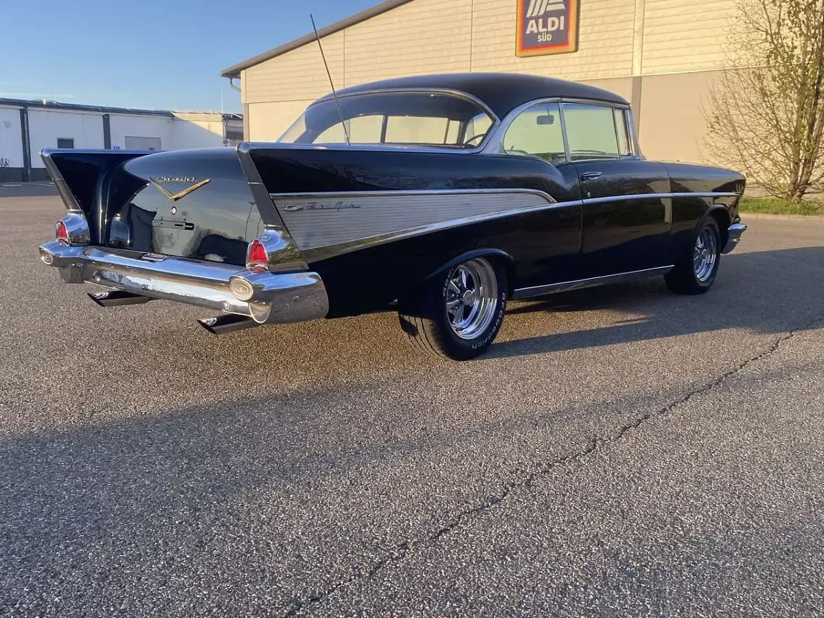 Gebraucht Chevrolet Bel Air 238 PS (175 kW) 1957 Schwarz Coupé