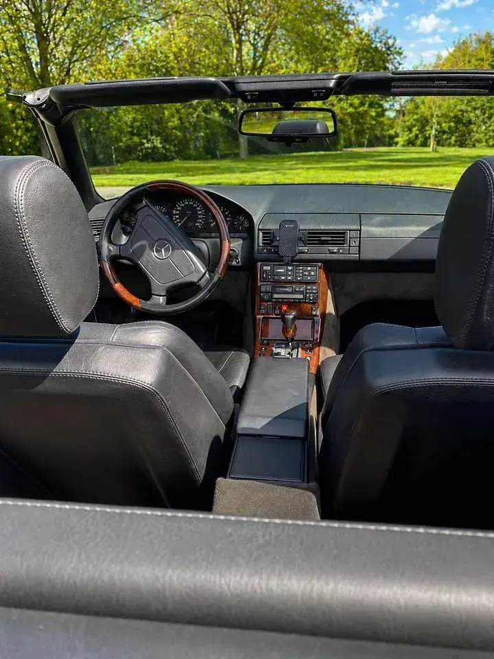 Gebraucht Mercedes SL280 193 PS (141 kW) 1996 Blau Cabrio