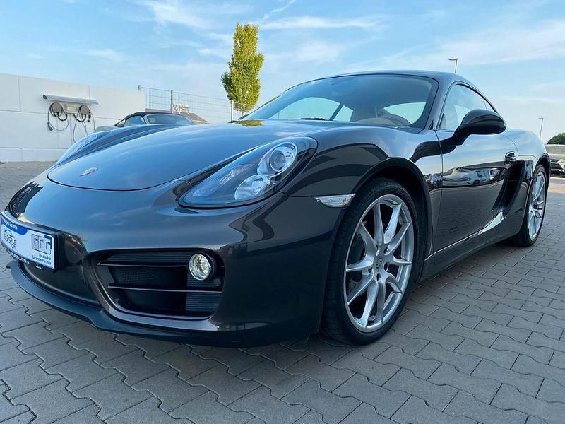 Braun Gebraucht 2013 Porsche Cayman Coupé | 49.400 € (Teuer) - Bild 1/4