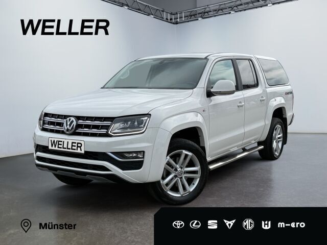 164)candy white (weiss Gebraucht 2020 VW Amarok Highline Abholung | 41.990 € (Fairer Preis) - Bild 1/2