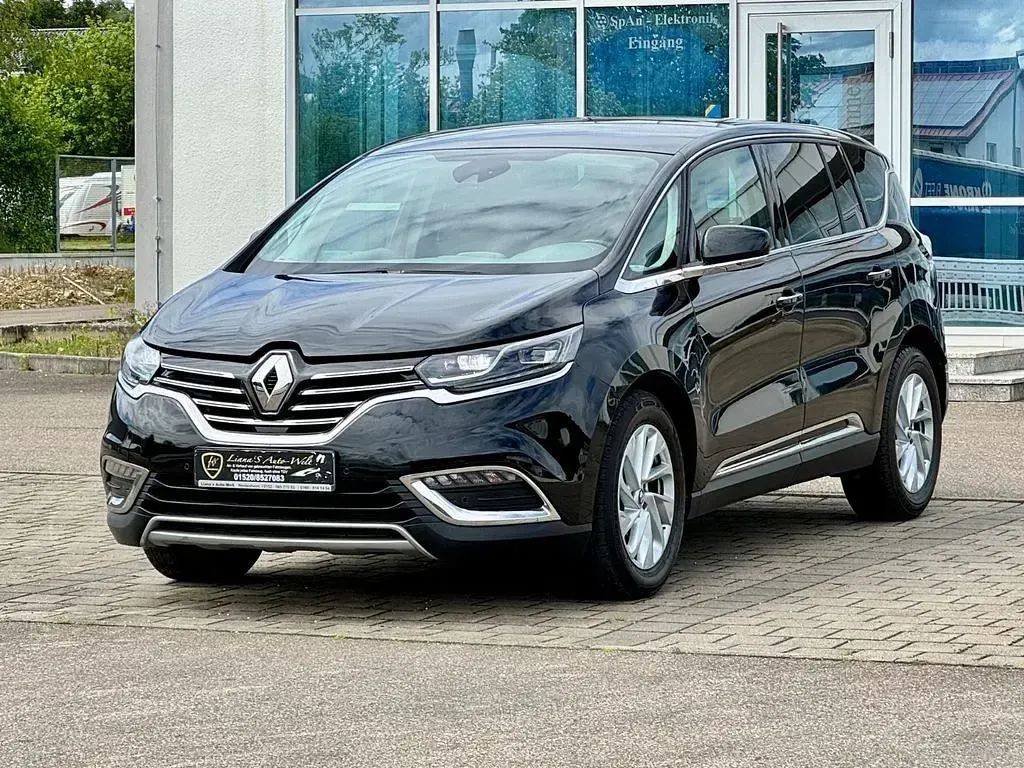 Używany Renault Espace Intens 160 KM (117 kW) 2015 Czarny Minivan