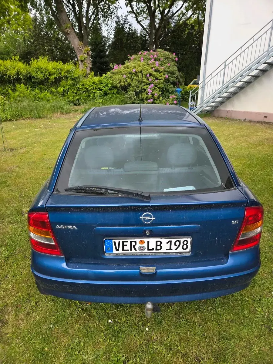 Occasion Opel Astra 101 ch (74 kW) 2002 Bleue Berline