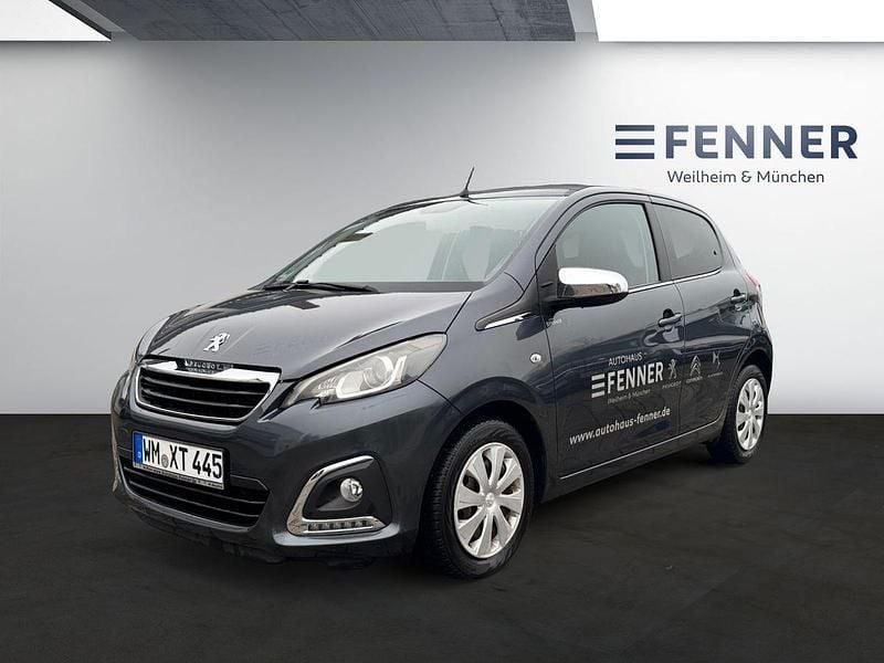 Gebraucht Peugeot 108 Allure+ 72 PS (52 kW) 2018 Zu lackieren dark grey mica 1e0/metallic klarlack Limousine