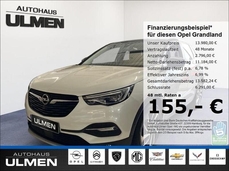 Gebraucht Opel Grandland X 131 PS (96 kW) 2017 Weiss SUV
