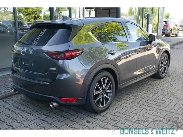 Gebraucht Mazda CX-5 Sports-Line 194 PS (142 kW) 2018 Grau metallic SUV