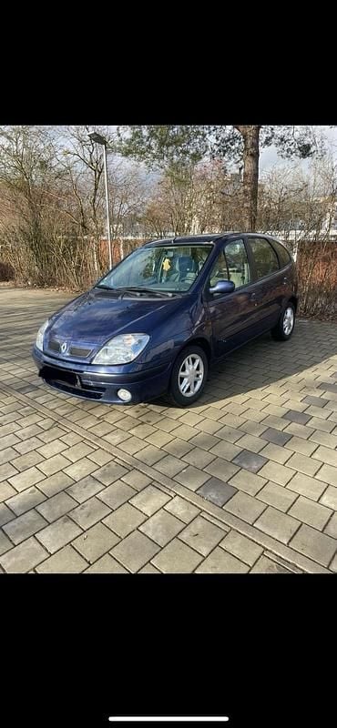 Gebraucht Renault Scénic 107 PS (78 kW) 2003 Blau Van / Kleinbus