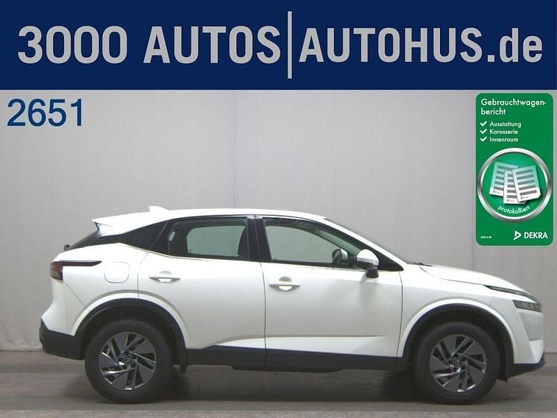 Weiß Gebraucht 2023 Nissan Qashqai Acenta SUV | 18.480 € (Fairer Preis) - Bild 1/4