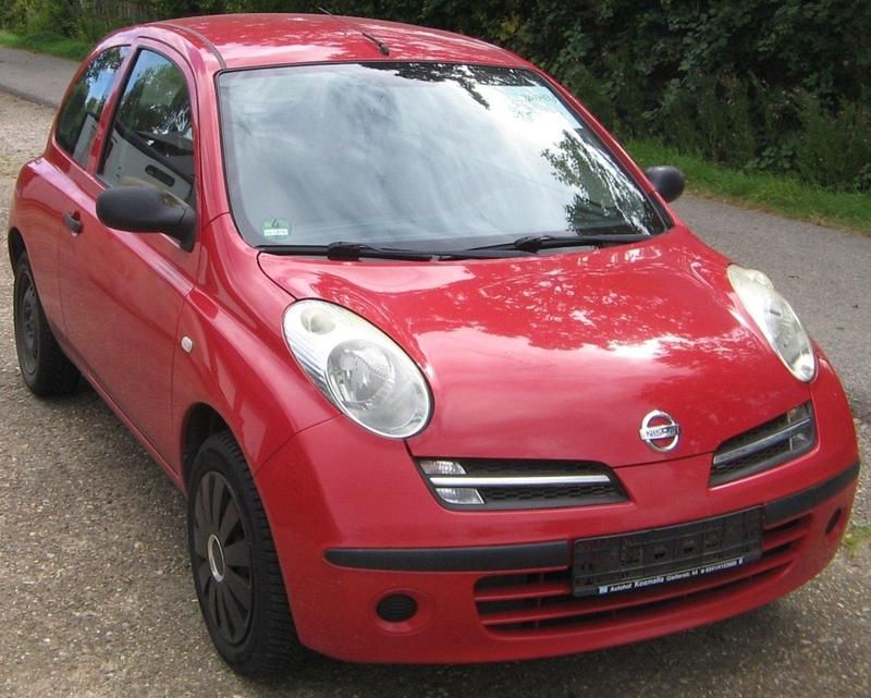 Rot Gebraucht 2007 Nissan Micra Kleinwagen | 2.000 € (Fairer Preis) - Bild 1/4