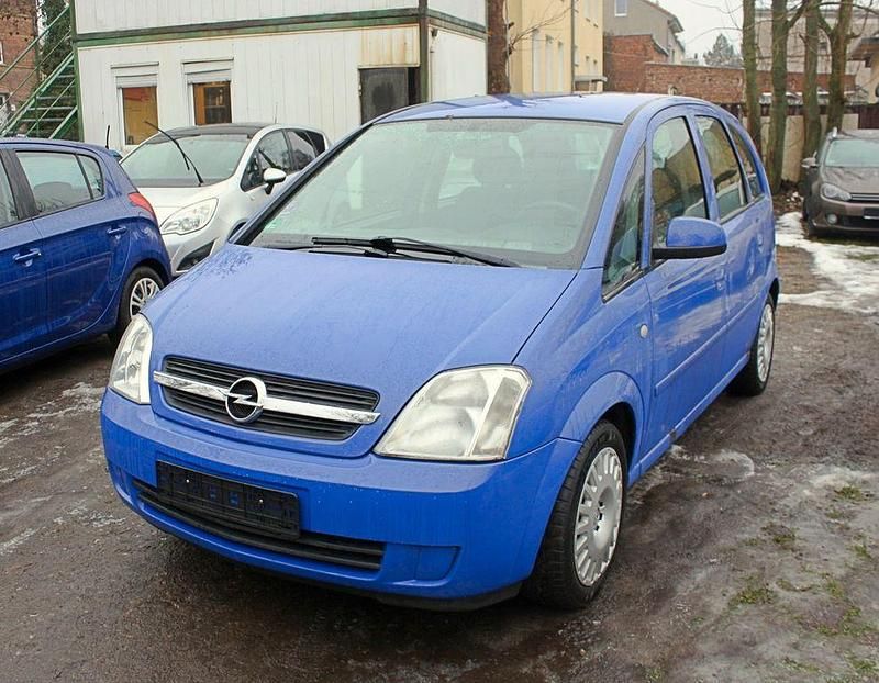 Gebraucht Opel Meriva Edition 101 PS (74 kW) 2005 Blau Van / Kleinbus