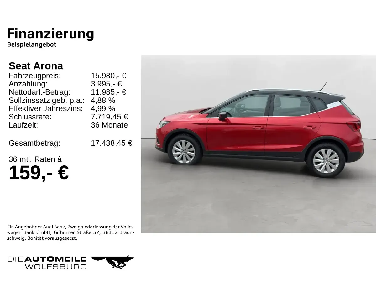 Gebraucht Seat Arona Beats 110 PS (80 kW) 2021 SUV