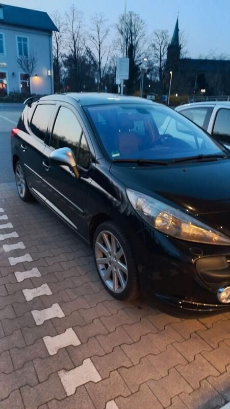 Schwarz Gebraucht 2008 Peugeot 207 RC Kombi | 900 € - Bild 1/4