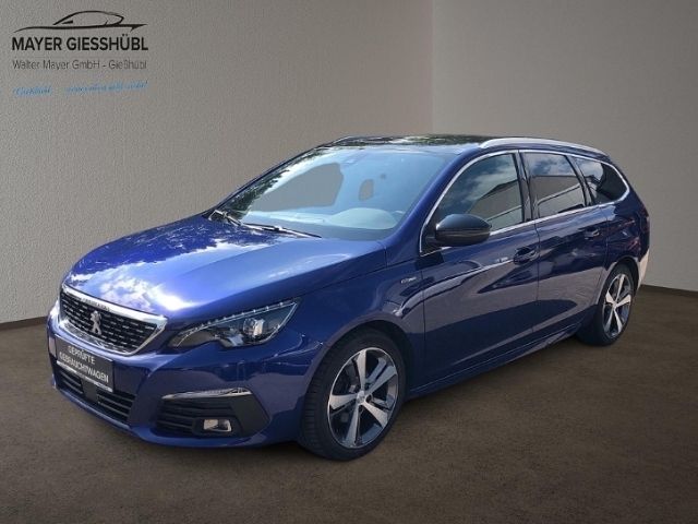 Blau Gebraucht 2017 Peugeot 308 GT-line Kombi | 19.480 € - Bild 1/4