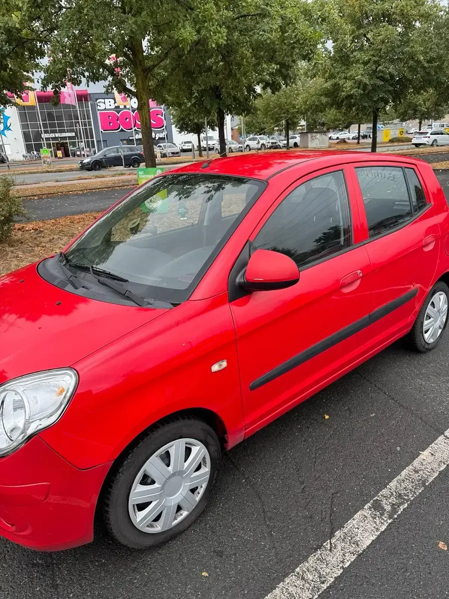 Gebraucht Kia Picanto 65 PS (47 kW) 2009 Rot Kleinwagen