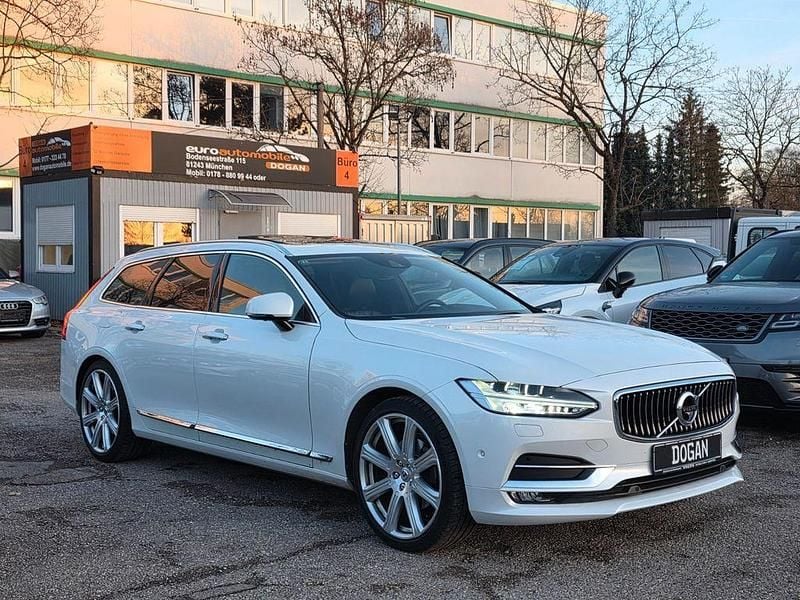 Gebraucht Volvo V90 Inscription 190 PS (139 kW) 2017 Weiß Kombi