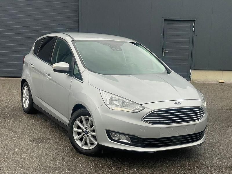 Grau Gebraucht 2018 Ford C-MAX Titanium Van / Kleinbus | 7.000 € (Guter Preis) - Bild 1/4