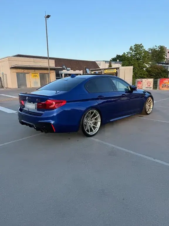 Gebraucht BMW M5 Shadowline 600 PS (441 kW) 2018 Blau Limousine