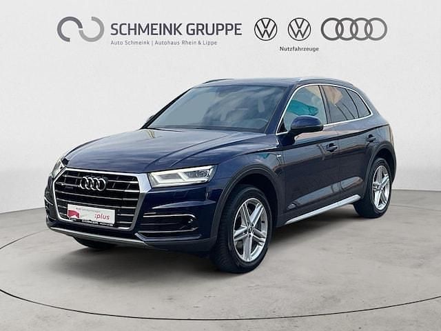 Navarrablau metallic (metallic) Gebraucht 2020 Audi Q5 Sport SUV | 29.980 € (Fairer Preis) - Bild 1/4
