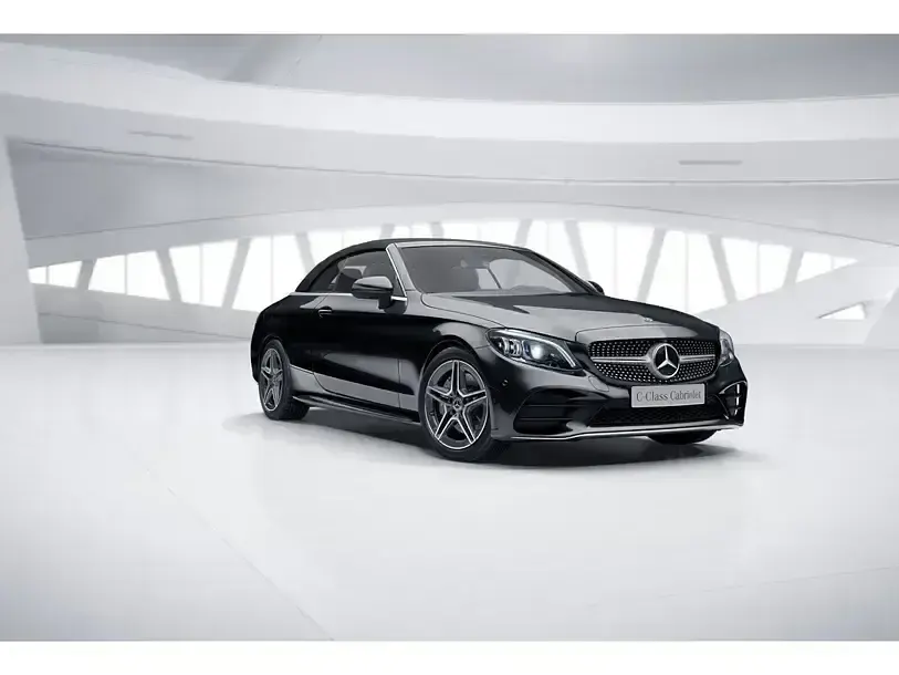 Gebraucht Mercedes C400 AMG 333 PS (244 kW) 2019 Obsidianschwarz (metallic) Cabrio