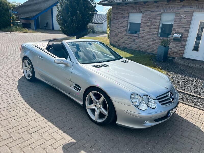 Silber Gebraucht 2006 Mercedes SL350 AMG Cabrio | 24.950 € - Bild 1/4