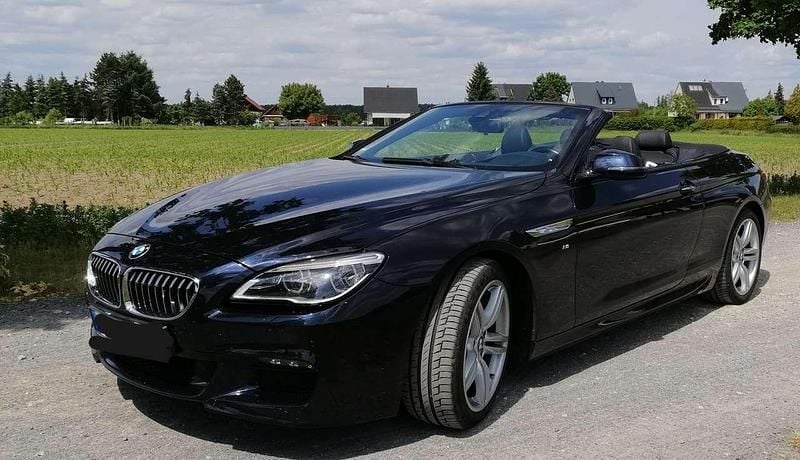 Schwarz Gebraucht 2016 BMW 640 Cabriolet Cabrio | 39.300 € (Teuer) - Bild 1/4
