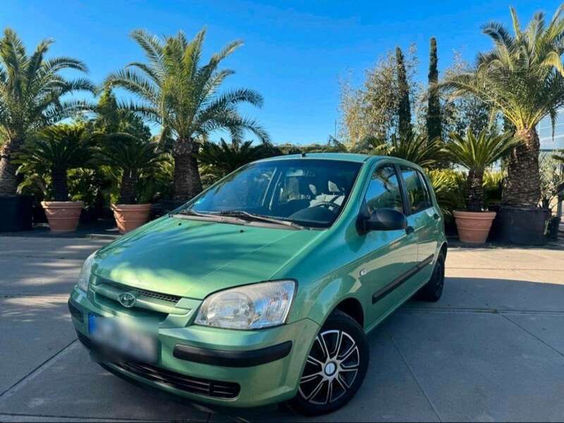 Grün Gebraucht 2003 Hyundai Getz Edition+ Kleinwagen | 1.350 € (Fairer Preis) - Bild 1/4