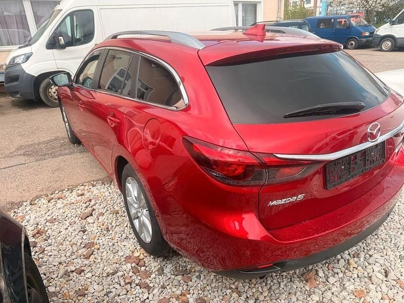 Gebraucht Mazda 6 Exclusive-Line 150 PS (110 kW) 2015 Rot Kombi