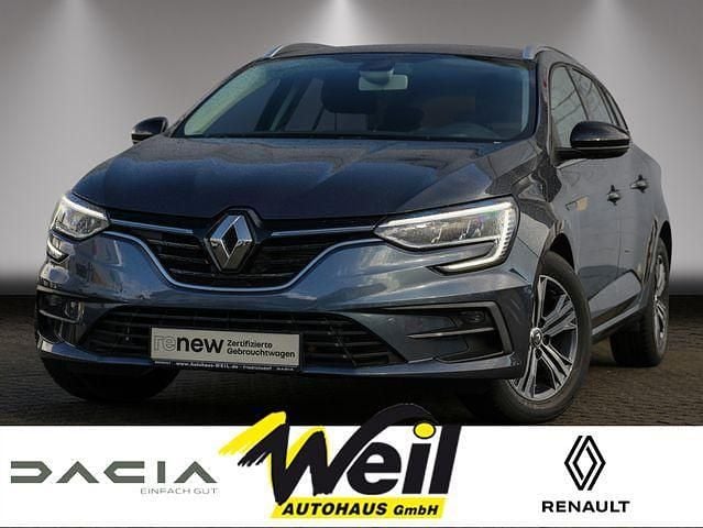 Grau (titaniumgrau metallic (grau)) Gebraucht 2024 Renault Mégane IV Equilibre Kombi | 26.790 € (Teuer) - Bild 1/4