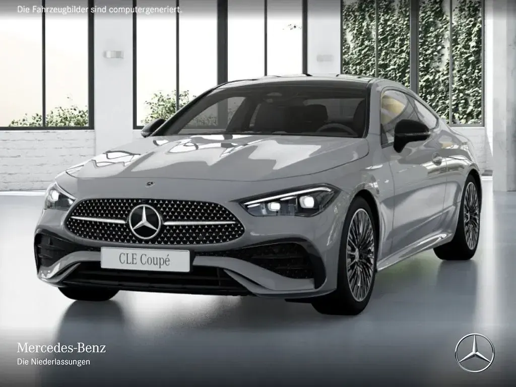 Gebraucht Mercedes CLE300 AMG 204 PS (150 kW) 2025 Manufaktur alpingrau Coupé