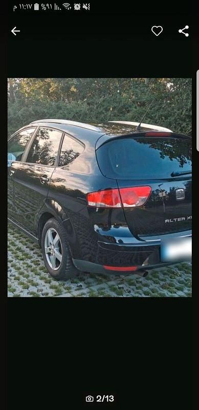 Gebraucht Seat Altea Sport 160 PS (117 kW) 2009 Blau Van / Kleinbus