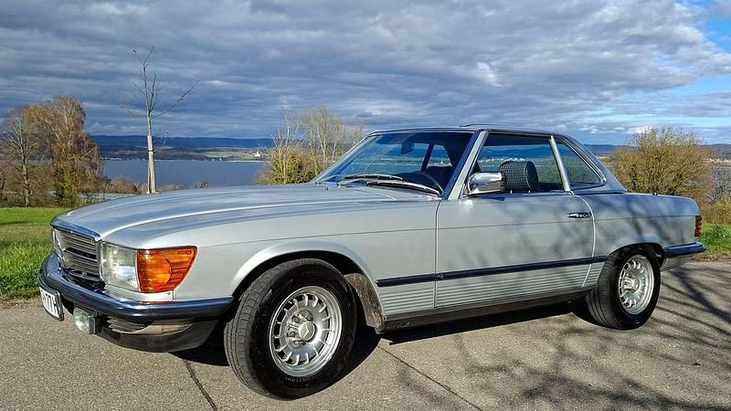 Gebraucht Mercedes SL280 185 PS (136 kW) 1981 Silber Cabrio