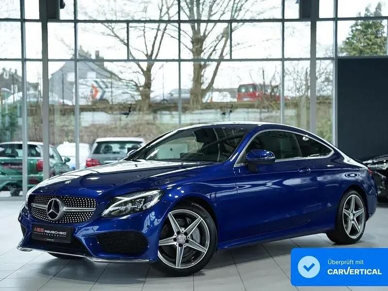 Second-hand Mercedes C200 184 CP (135 kW) 2016 Albastru Coupe