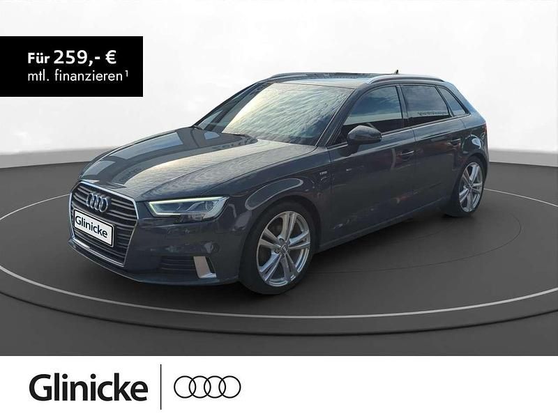 Nanograu metallic Gebraucht 2019 Audi A3 S-Line Limousine | 20.280 € (Guter Preis) - Bild 1/2