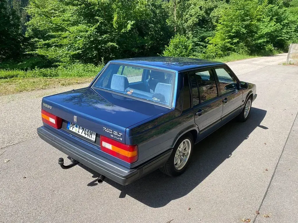 Gebraucht Volvo 740 155 PS (114 kW) 1990 Blau Limousine