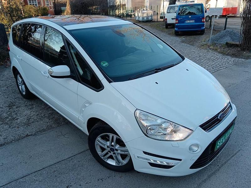 Gebraucht Ford S-MAX S 163 PS (119 kW) 2013 Frozen white Van / Kleinbus